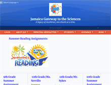 Tablet Screenshot of jamaicagateway.org
